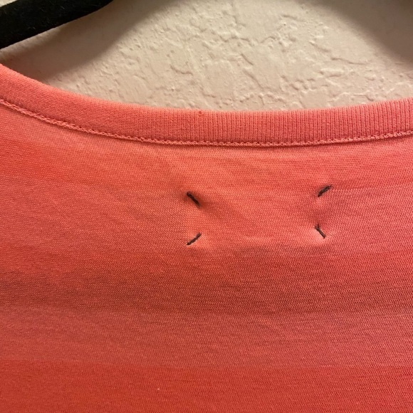 Lou & Grey Pink Striped Ruched Mini Dress - Picture 10 of 11